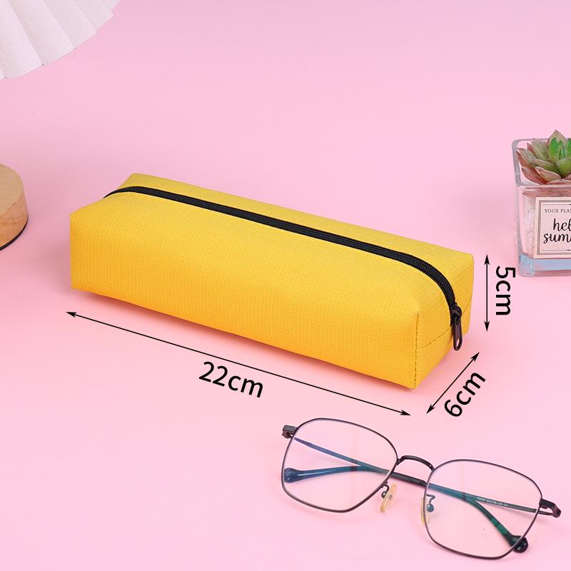 Вместительный и прочный пенал для студентов: Грязеотталкивающий, настраиваемый, квадратный дизайн для мальчиков и девочек