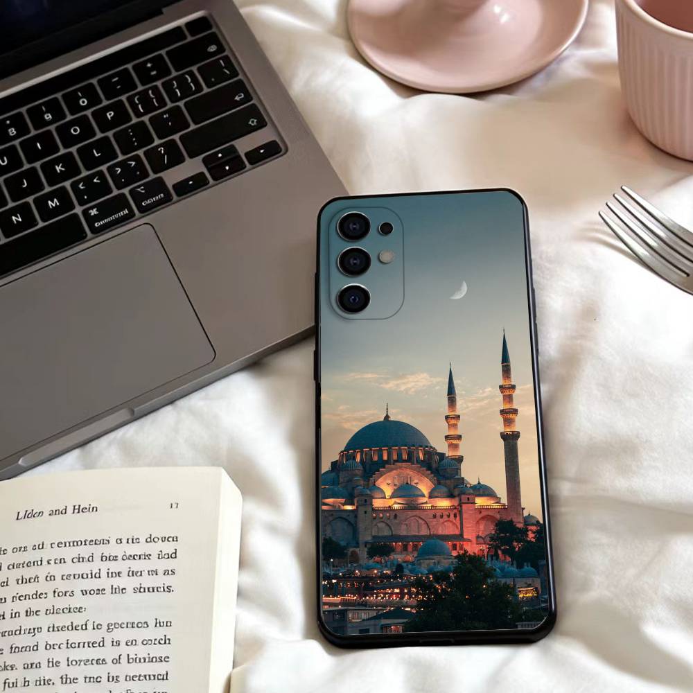 S-SceneryS Стамбул Турция Чехол для телефона Samsung S25,24,23,22,30,21,10,9,Ultra,Plus,Lite,FE,4,5 G Мягкий Черный Чехол
