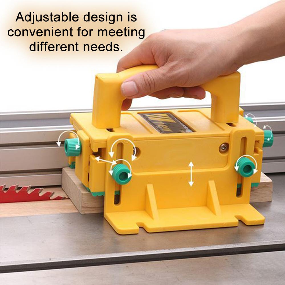 3D Safety Push Handle Table Saws Sled for Touter Woodworking Work Protections Tools Wood Assistant Tool