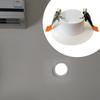 Cover Plate Decorative Panel Sturdy Round Recessed Downlight for Glass Livingroom Kitchen