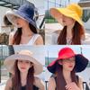 Fisherman's Hat, Face Shading, Big Eave Hat, Versatile Black, Sunscreen, Double-sided Sun Hat.