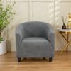 Club Armchair Cover Jacquard Relax Stretch Nordic Style Single Club Couch Slipcover For Living Room Elastic Armchair Protector