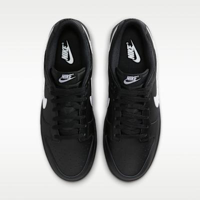 Nike Dunk Low Черный Белый Swoosh