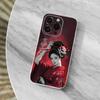 Geisha Woman Japanese For iPhone 12,Mini,16,X,13,XR,15,Pro,17,Plus,11,Max,14,SE,XS,Transparent Soft Cover Case