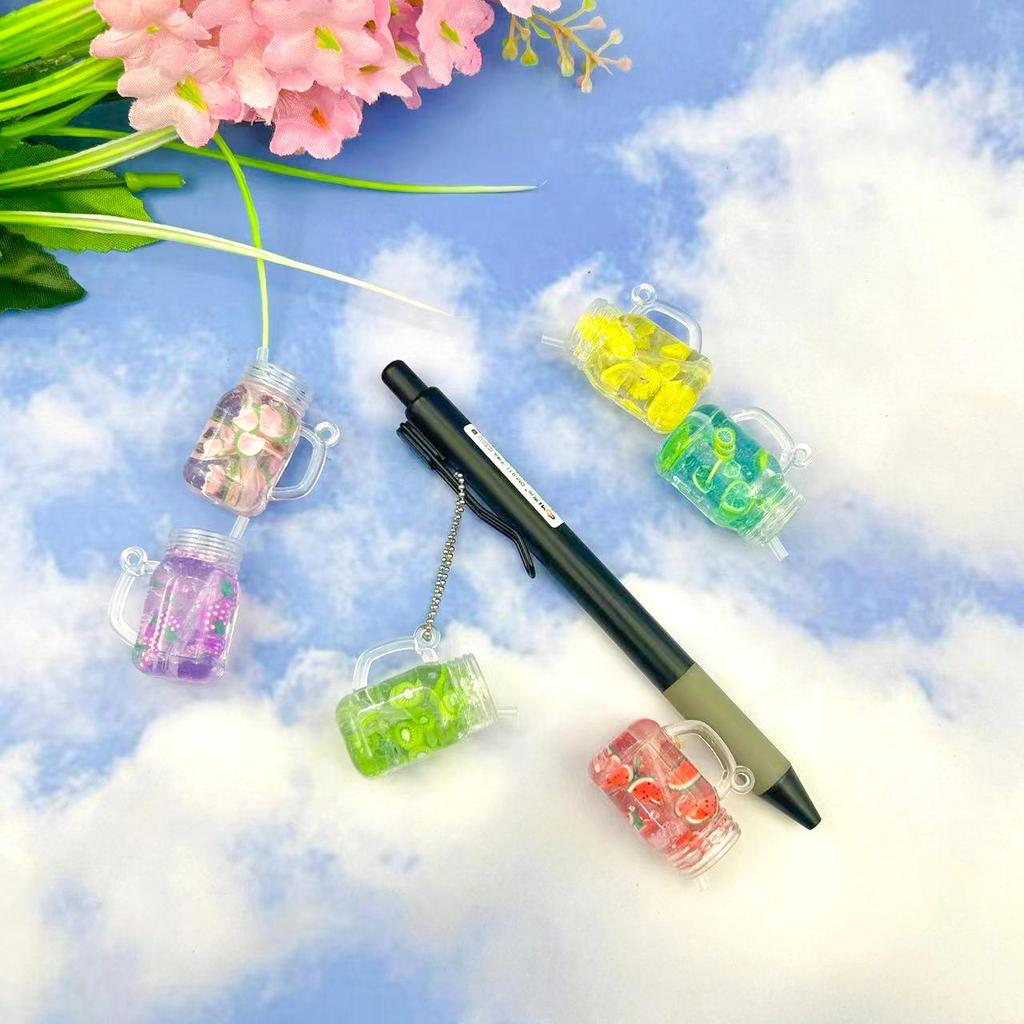 Брелок Мейсон Джар Фруктовый Салат: Игрушка и аксессуар для кукольного домика