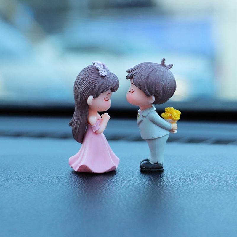 Милые креативные мультяшные украшения для автомобиля, украшения для центральной консоли автомобиля, аксессуары для салона автомобиля