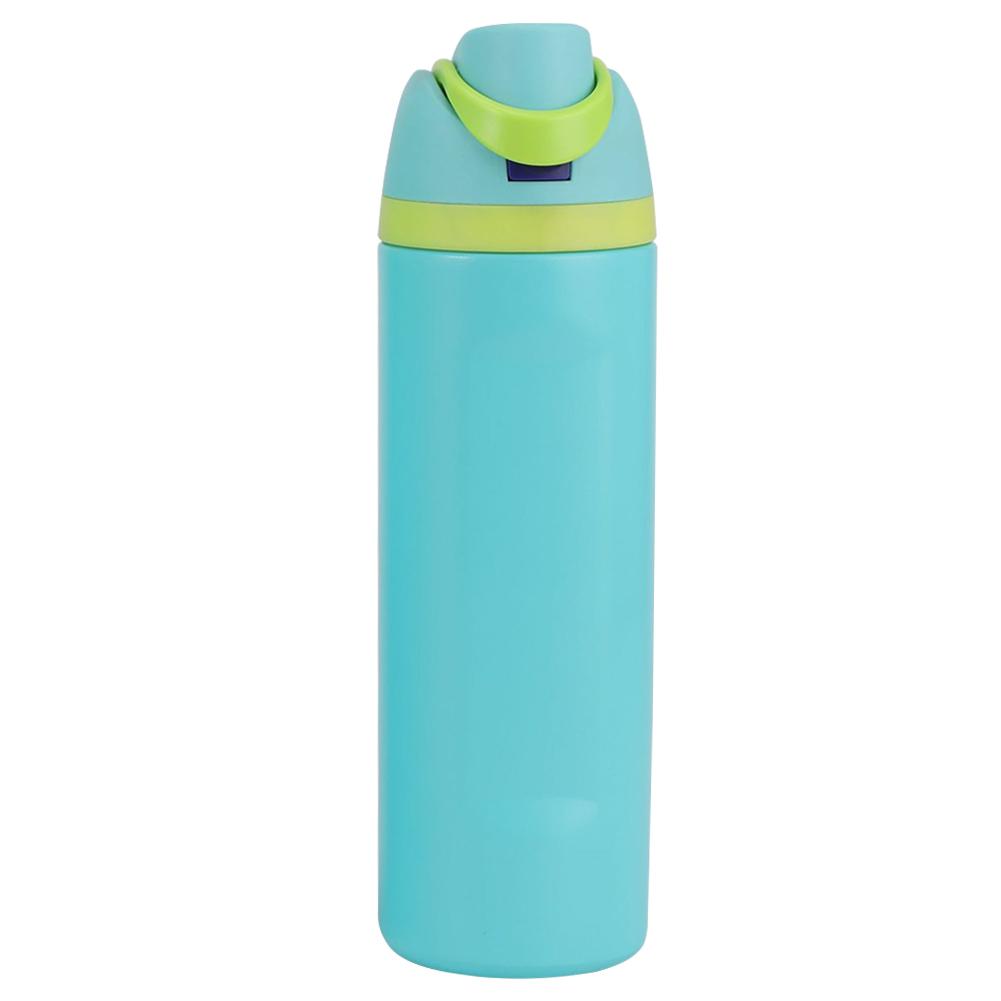 New Thermos Cup 24oz 32oz Insulated Cup Stainless Steel Space Kettle Water Bottle with Straw Vacuum Flasks for Car Outdoor Sport