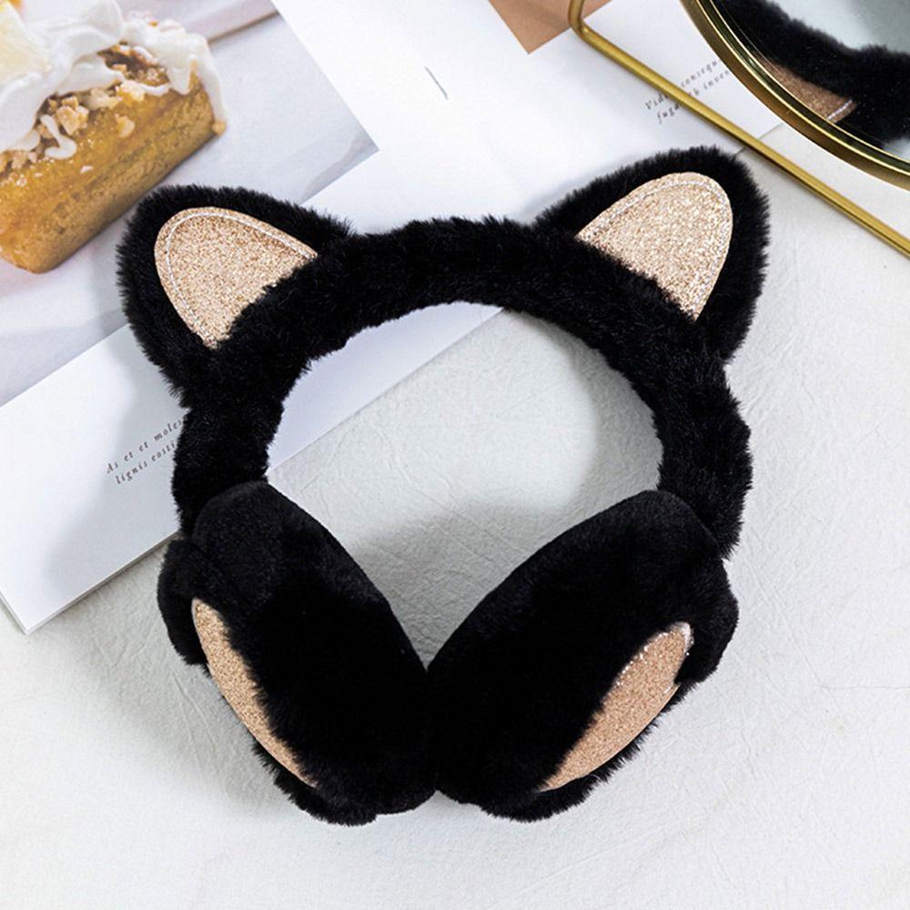 Soft Furry Outdoor Ear Covers Headband Winter Warm Ear Warmers Cute Animal Earmuffs for Women