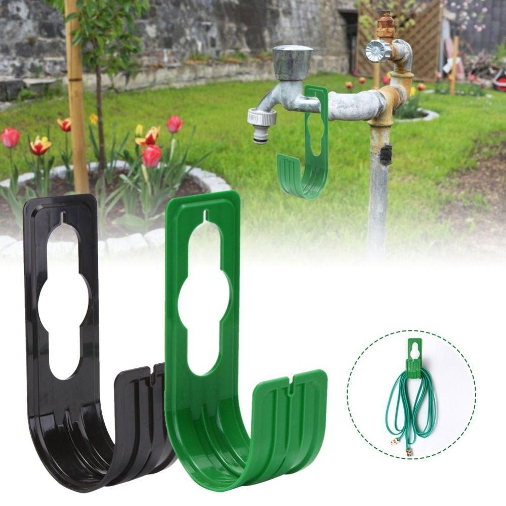 4Pcs Durable Garden Hose Holder Wall Mounted Water Pipe Hanger Water Pipe Rack  Garden Tools