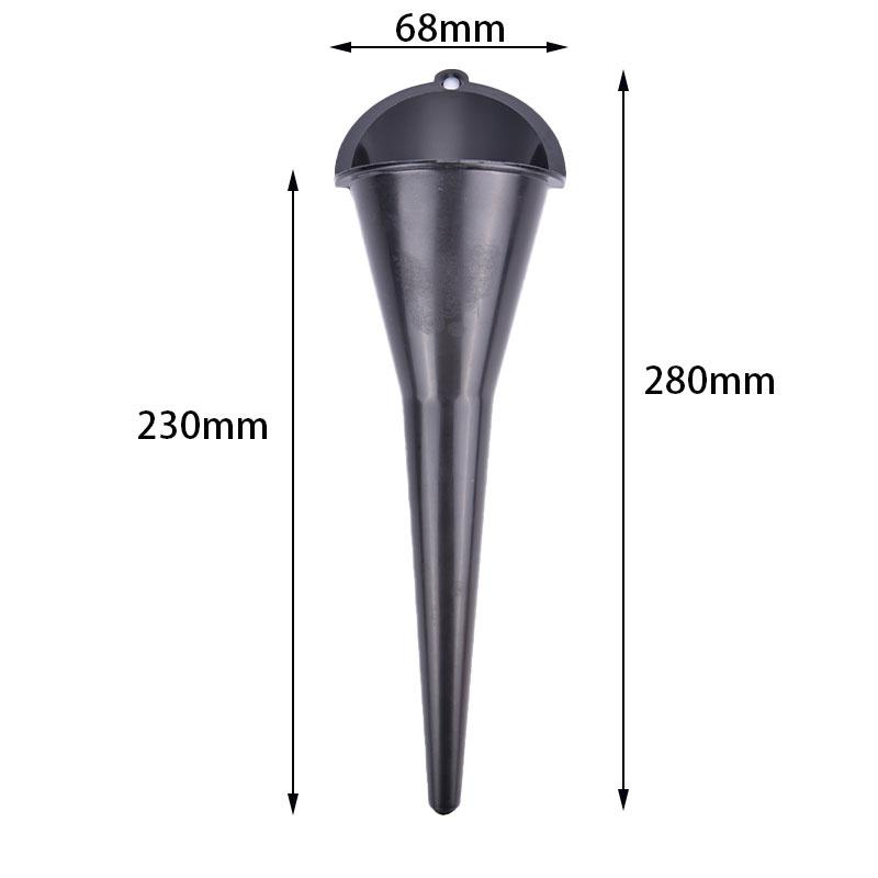 Мотоцикл с длинной воронкой, пластиковой заправкой, жидким носиком, дизельным топливом