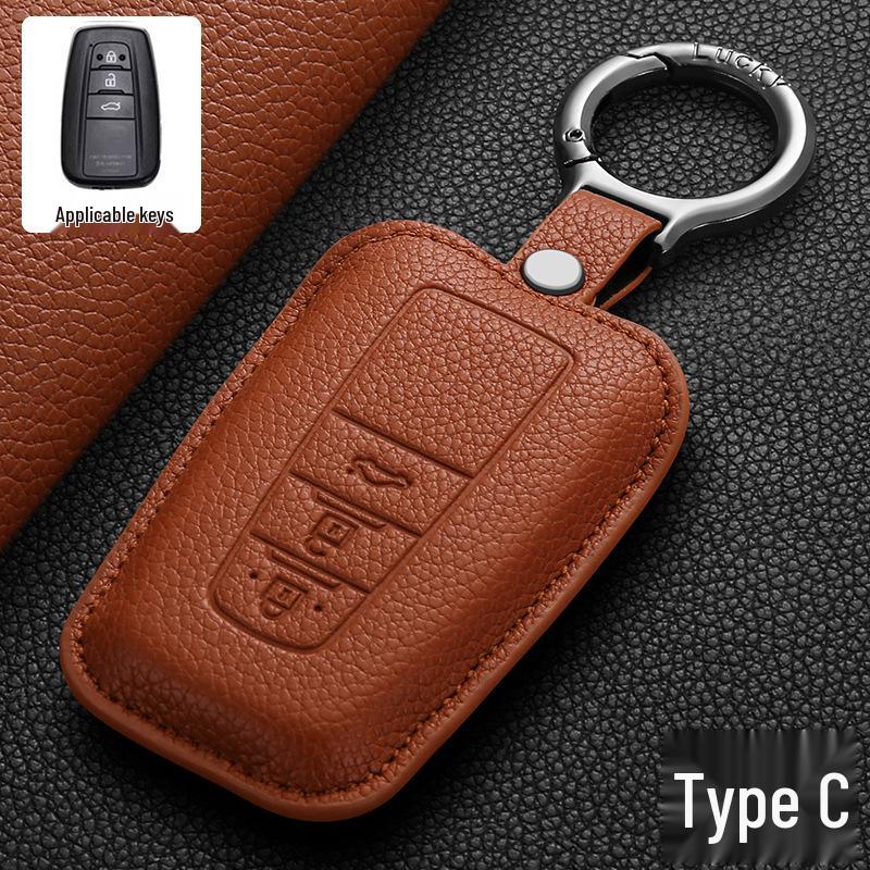 Чехол-брелок для ключей Toyota Camry, Corolla, RAV4, Highlander, Crownlander, Levin