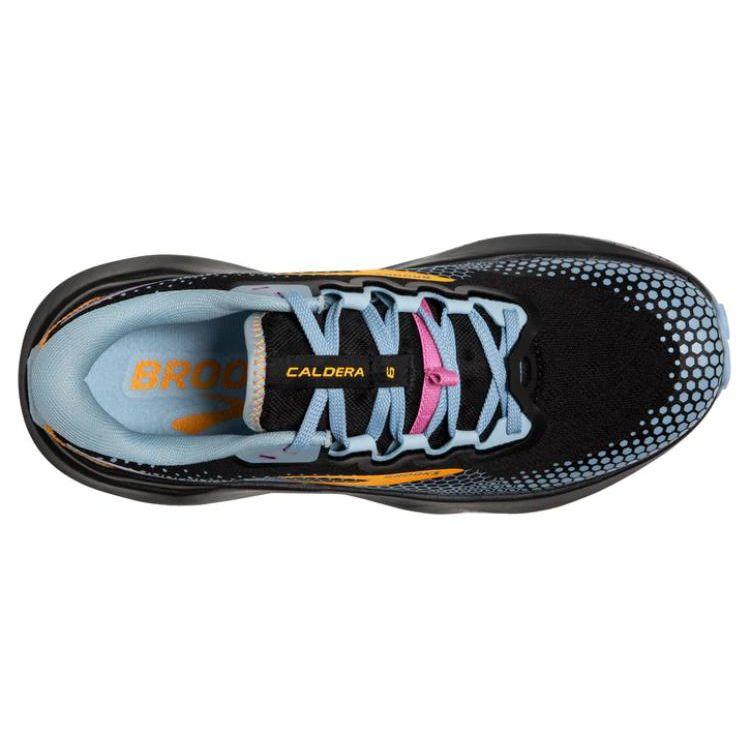 Brooks Caldera 6 Нескользящие Прочные Низкие Уличные Функциональные Ботинки Женская Обувь Черный Синий Желтый 120366-096