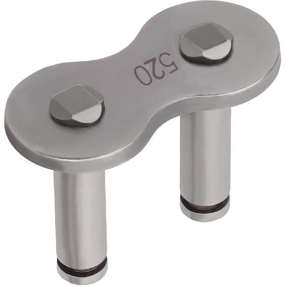 AHL 1 Pcs 520 Series Steel Master Link O-Ring Chain Clip-Type Connecting Link for Motorcycle Dirt Bike