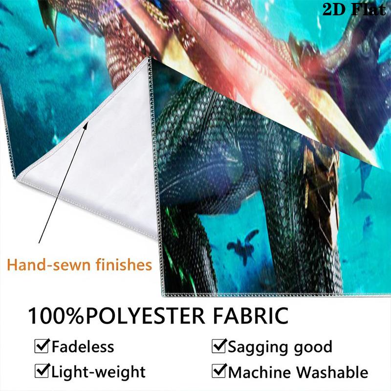 Aquaman Underwater Adventure Threepiece Set 1 Duvet Cover 2 Pillowcase Without Core Christmas Birthday Gift Duvet Cover And Pillowcase