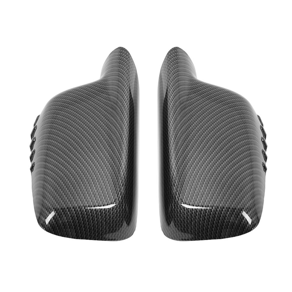 2pcs Rearview Wing Mirror Cover Housing for 3 Series E46 7 Series E66