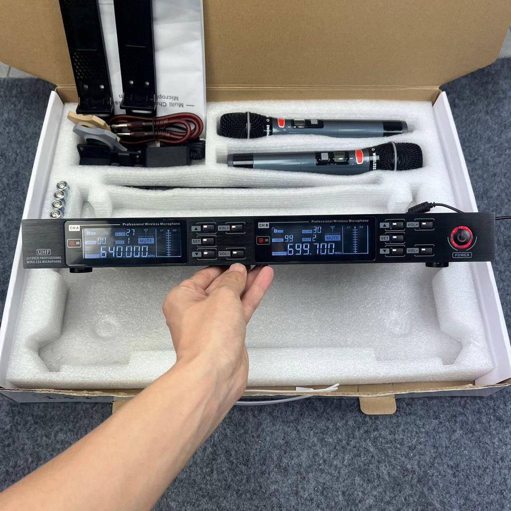 KTV U-band Высококачественный беспроводной петличный и головной микрофон для сцены и конференций