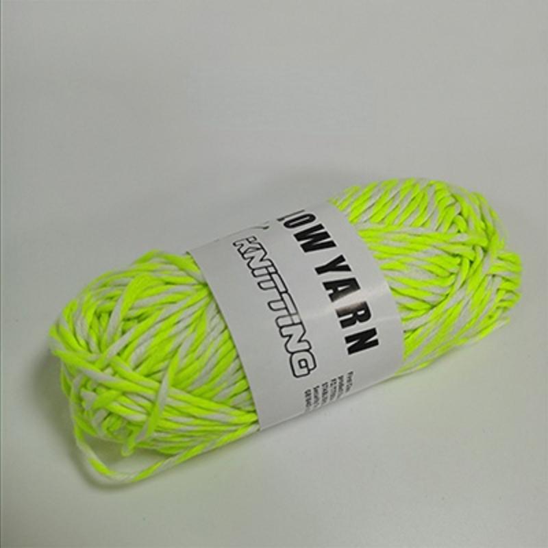 1 шт., светящаяся в темноте пряжа, полиэфирная светящаяся пряжа, светящаяся для ручного вязания, пряжа, ковер