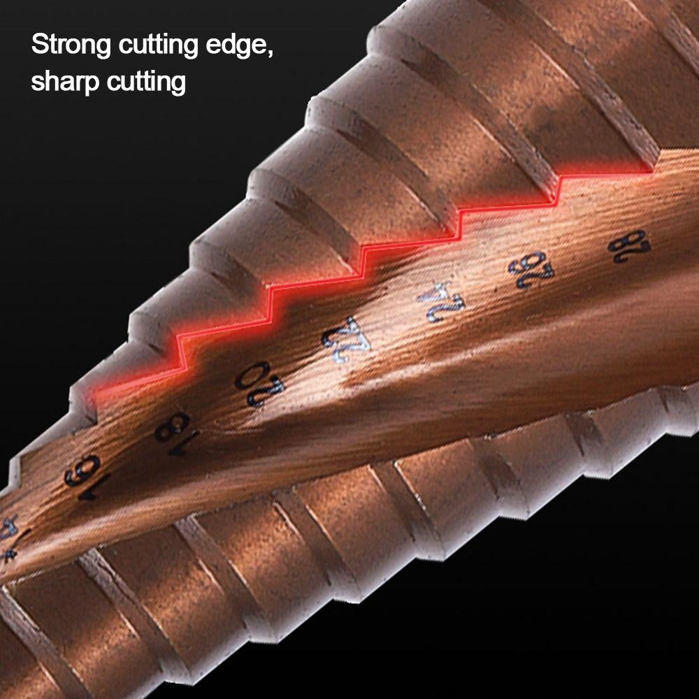Chamfering Drilling Tools Multi-function Metal Drill Hole Opener Step Drill Bit HSS