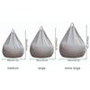 New Extra Large Bean Bag Chairs Couch Sofa Cover Indoor Lazy Lounger For Adults Kids Sellwell (does Not Include Padding)-90 * 110cm-Gray