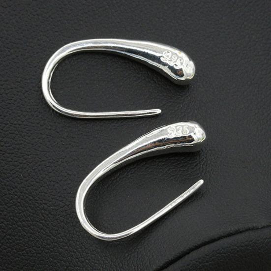 1 пара женских висячих серег из нержавеющей полированной меди, сплошной цвет, полые капли воды, антиаллергенный крючок для ушей, легкие украшения для ушей