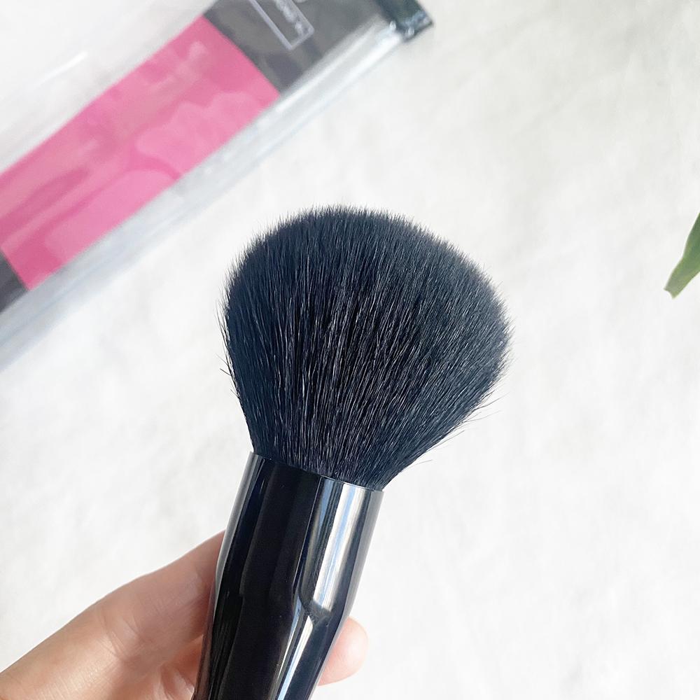 Beauty Success Makeup Brushes Set - Natural Bristles Flat Round Powder Angled Blusher Contour Cometics Brushes Tools