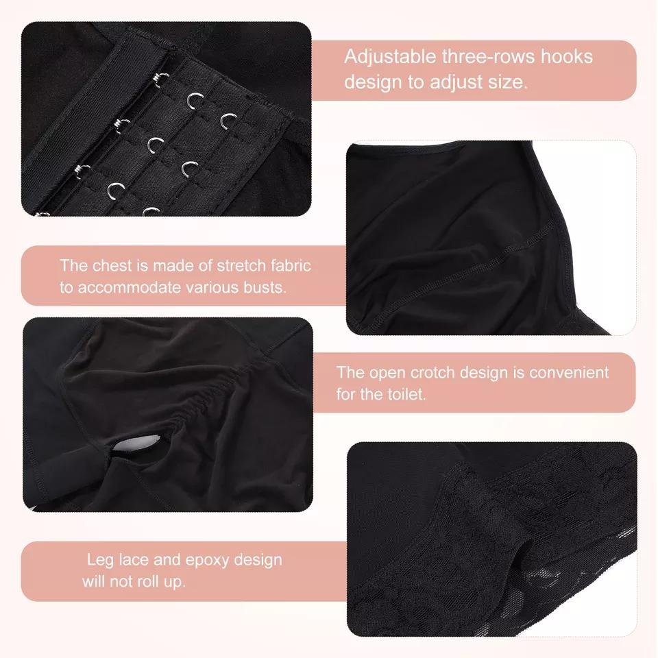 Colombianas Fajas Powernet Girdle Verox Three Hooks At Front Bra In Lycralong Thigh Slimming Woman Reducing Girdles Colombian