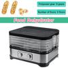 5 Trays Electric Timer Food Dehydrator Fruit Vegetable Beef Meat Dryer Fish Meat Fruit Drying Machine 5 Layers