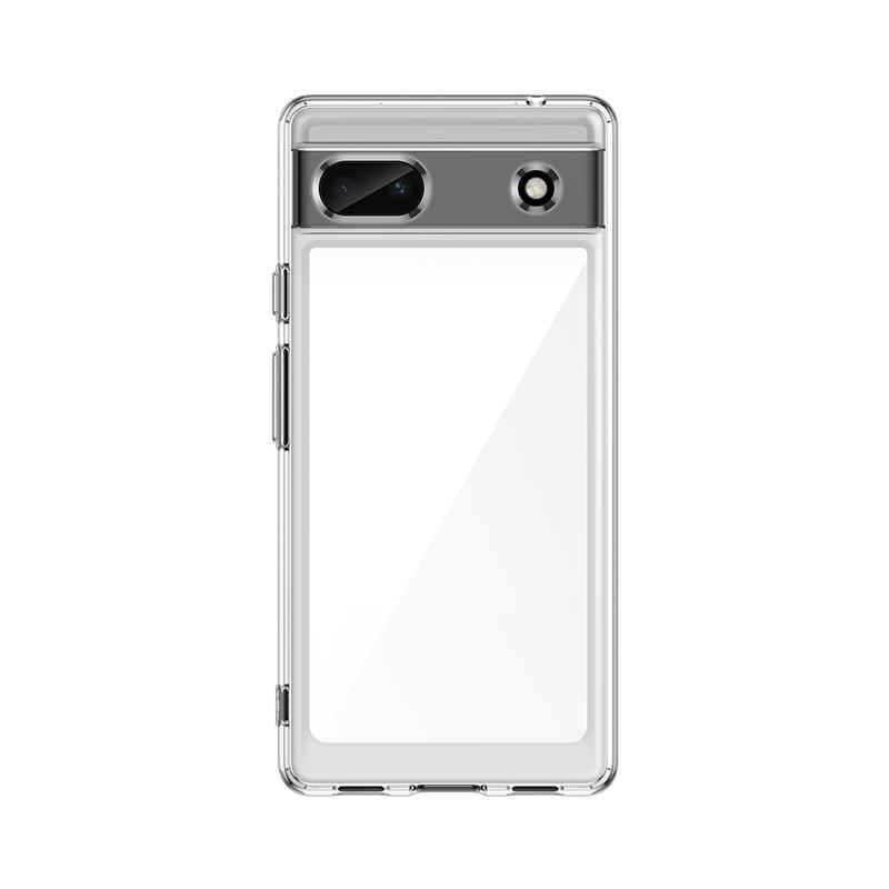 Чехол для Google Pixel 6A, чехол для Google Pixel 6A, 7A, 7, 8 Pro, роскошный прозрачный чехол для ПК, противоударный силиконовый защитный чехол для задней панели телефона