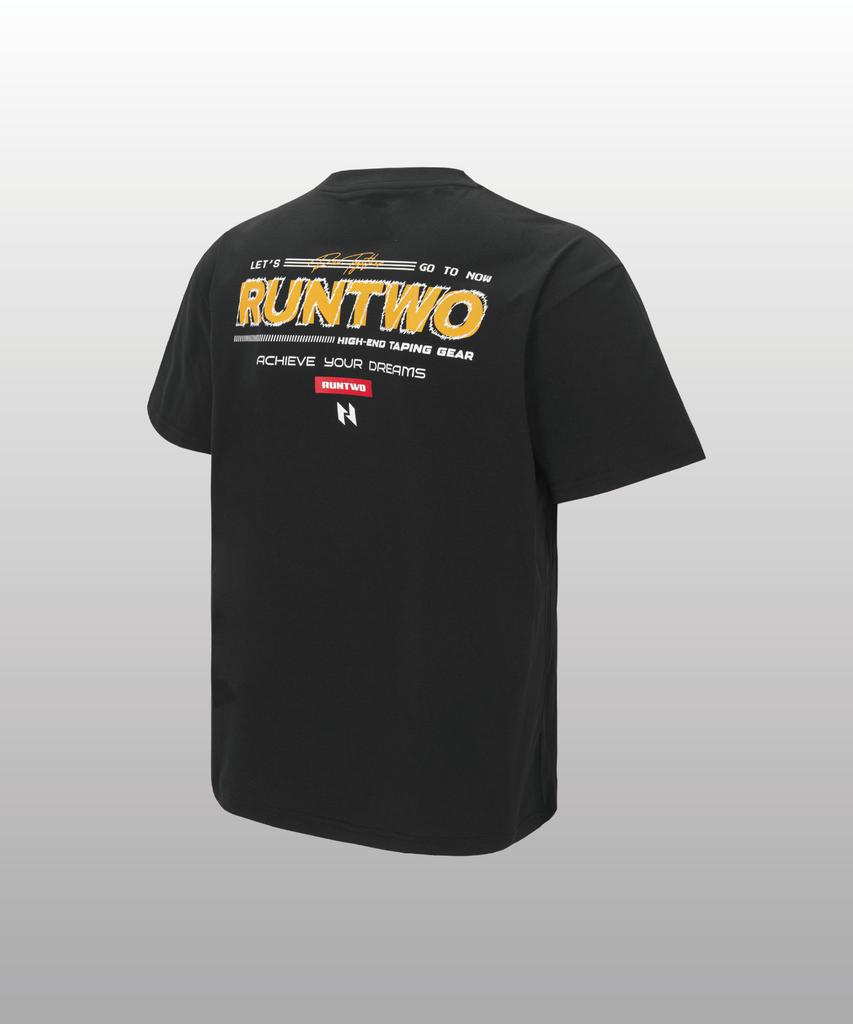RUNTWO Essentials Et002 Футболка Черная
