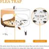 Бытовая ловушка от блох, легкая, безопасная, нетоксичная, безвкусная, липкая ловушка от блох для гостиной, спальни, кухни