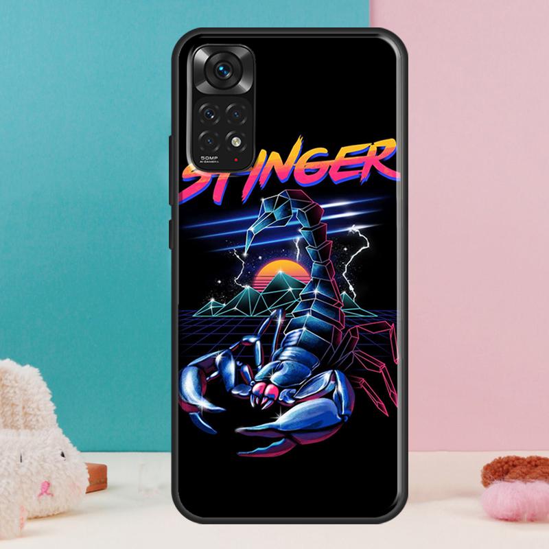 Чехол Scorpion для Xiaomi Redmi Note 13 12 Pro 14 11 9 10 9S 10S 11S 12S Redmi 14C 13C 10C 12C