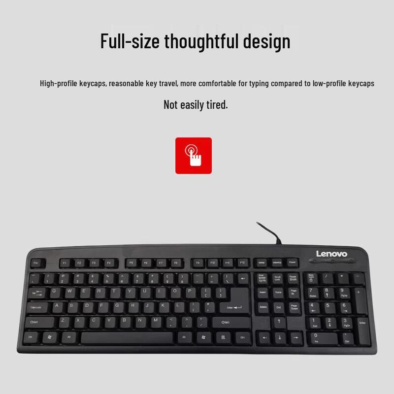 Lenovo Проводная офисная клавиатура K4800S