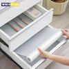Clear Waterproof Oilproof Drawer Shelf Liner Shelf Cover Mat Cabinet Non Slip Grip Liners for Drawers for Kitchen Cupboard