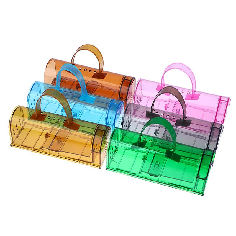 Умная самоблокирующаяся ловушка для мышей, безопасная, прочная, прозрачная бытовая ловушка для мышей