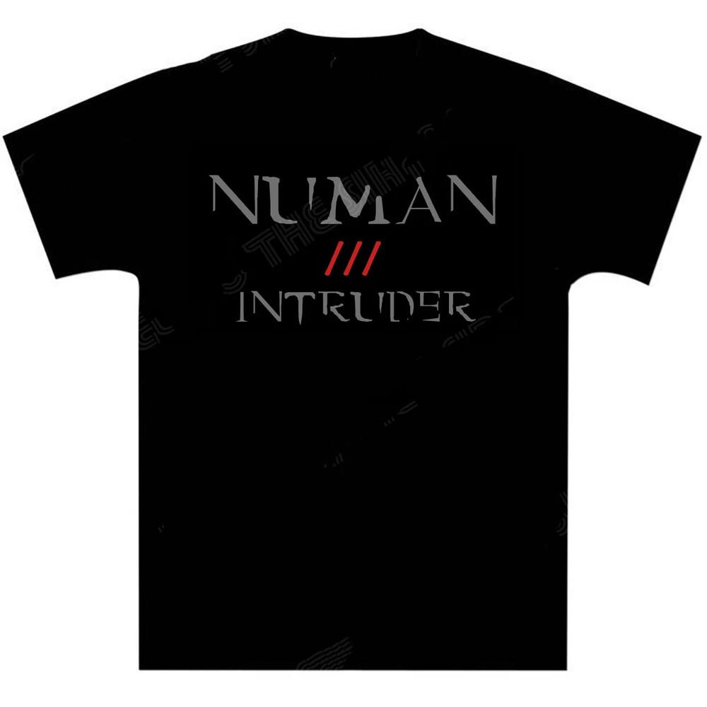 Футболка с логотипом Gary Numan НОВАЯ S-5XL Хлопковая футболка мужская Унисекс футболка