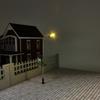 5pcs 3V Miniature Street Lamp Model Stainless Steel Model Making Led Light Table Scene Layout Kits