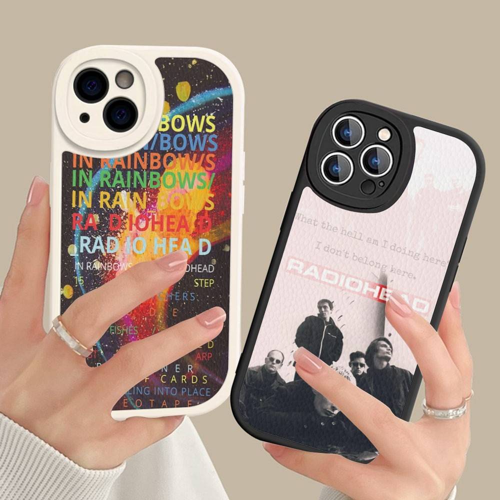 Модный Дизайн Чехол Radiohead для Телефона Жесткая Кожа Для iPhone 16 15 14 13 12 Mini 11 14 Pro Max Xs X Xr 7 8 Plus Fundas