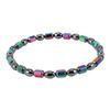Magnetic Bracelet Delicate Pain Relief Jewelry Colorful Beaded Magnet Therapeutic Bangle