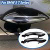 Black Outer Outside Exterior Comfort Access Door Handle Set For BMW 5 7 Series F07 F10 F11 F06 F12 F13 F01