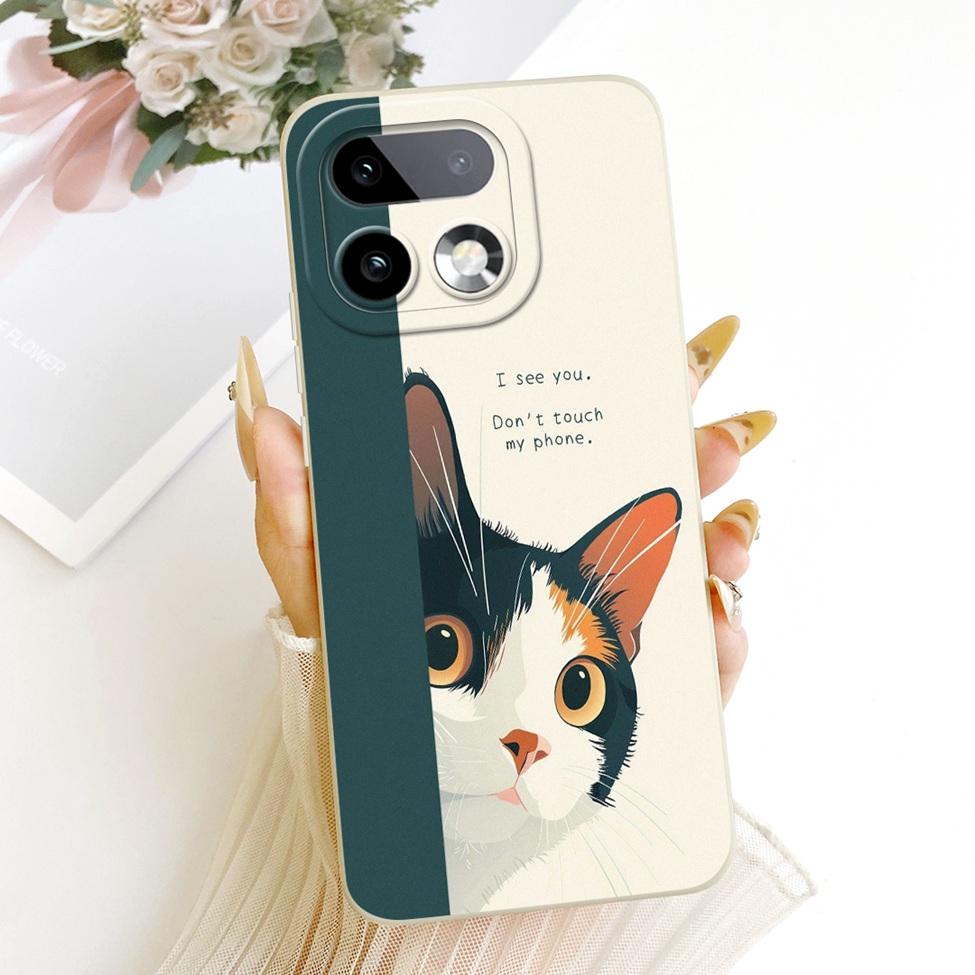 Чехол для телефона Realme 16 Pro Plus RMX5131 Чехол для Realme 16 Pro+ Силиконовый Роскошный Модный Милый Мультяшный Расписной Корпус