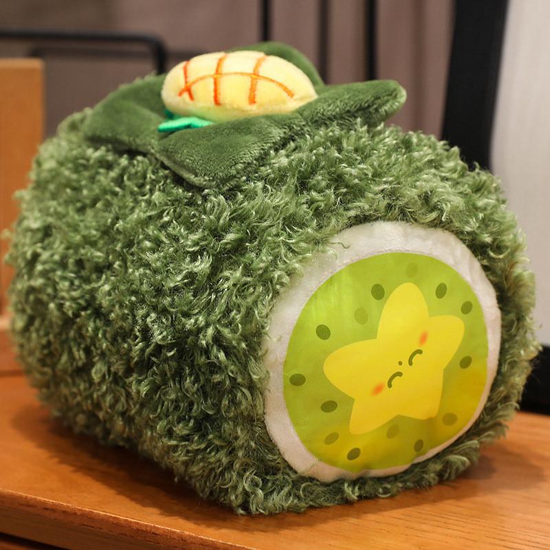 Очаровательная мягкая плюшевая игрушка в виде шоколадного хлеба, макарон, швейцарского рулета, набитое животное, подарок на день рождения