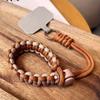 Cute Mobile Phone Lanyard Hanging Decoration Can Be Carried Twist Rope Anti-loss Pendant Fashion Strong Wrist Short Straps Band
