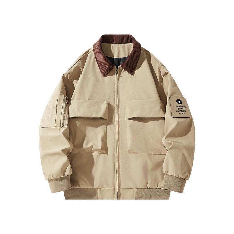 Американская ретро рабочая бейсбольная куртка свободного кроя, охотничий костюм, куртка пилота