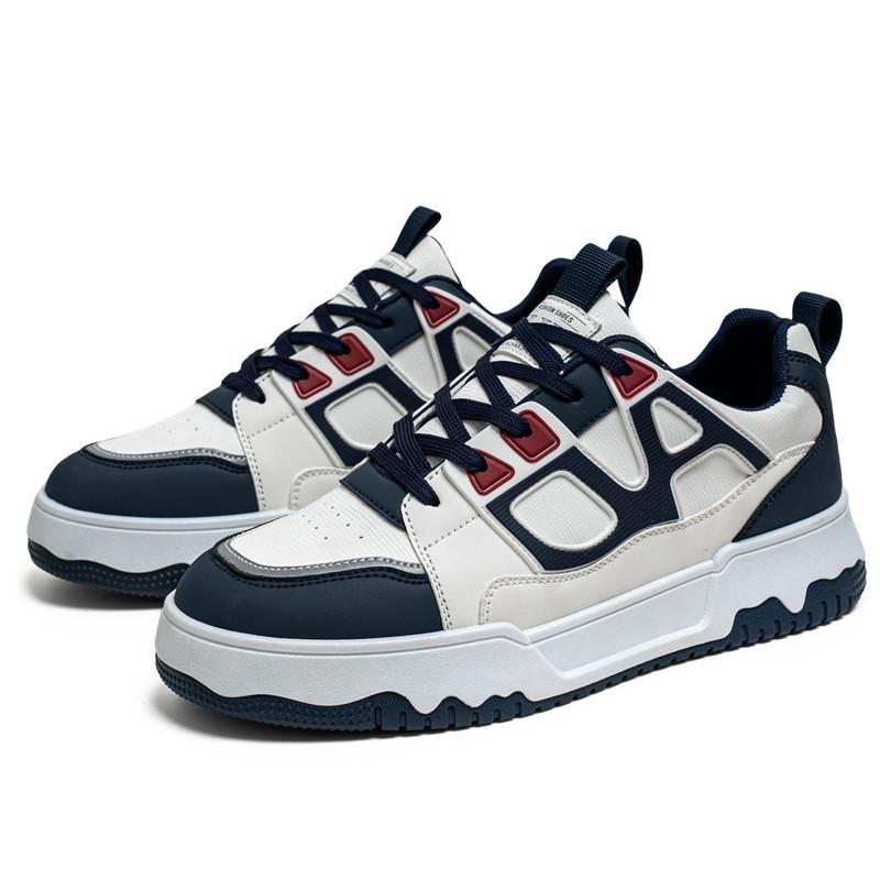 2024 Autumn New Men's Shoes Korean Version of Versatile Board Shoes Student Casual Shoes Men's Travel Shoes Sports Shoes Men's Single Shoes
