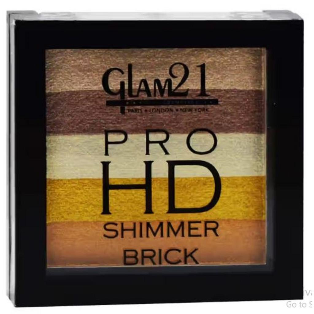 @ Glam21 Pro HD Сияющий бронзер 7,5 г UKZQ106 скидка 50%