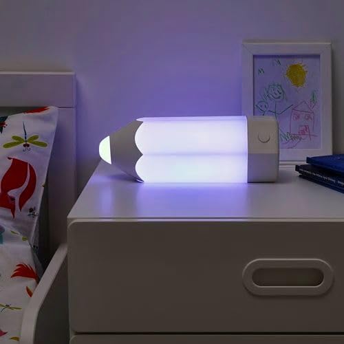 IKEA PELARBOJ: LED Table Lamp, 29 Cm, White (504.230.21)