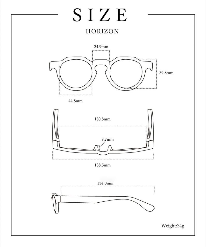 Made In Japan Sunglasses HORIZON CLEAR FREE CLR5 122500393CLR5FREE [jugaad14] [Jugaad Fourteen]