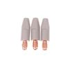 5Pcs 24Kd Coating Protection Nozzle 0.8/1.0/1.2Mm Mig Torch Contact Nozzle Of 24Kd Mig Mag Welding Torch Contact Nozzle