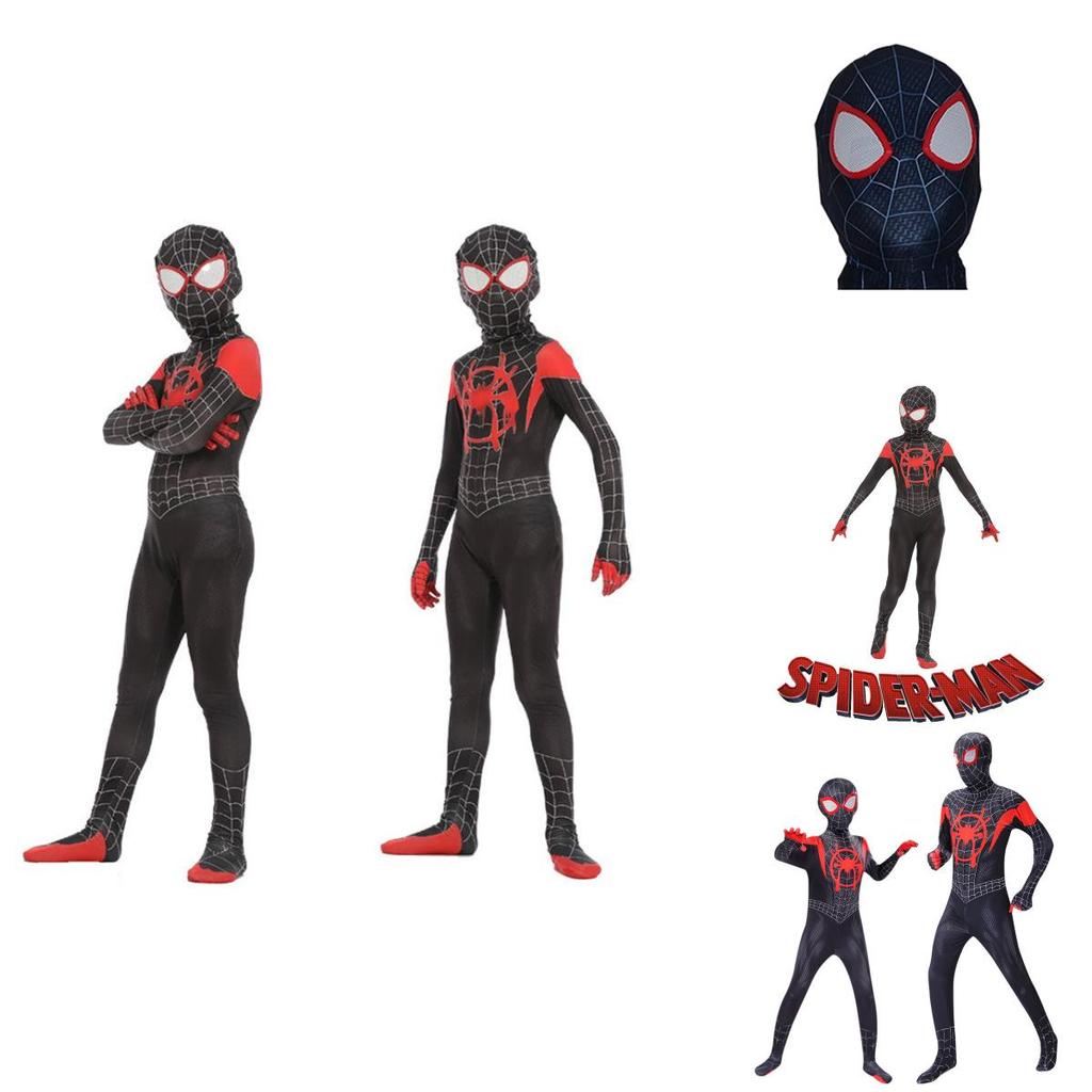 Изысканное качество Spider-man Into The Spider-verse Костюм для ролевых игр