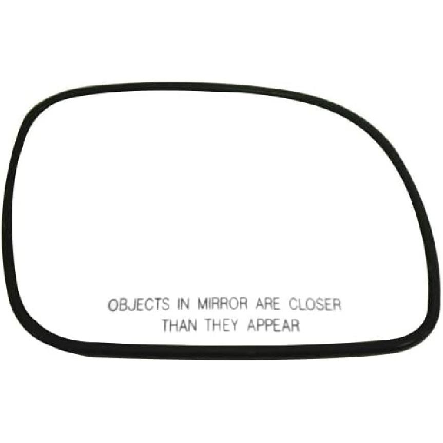 SCITOO Driver Side Mirror Glass Fit For 1999-2006 For Chevy Silverado Pickup 2007 For Chevy Silverado Pickup 2000 For Chevy Suburban 2001-2006 For